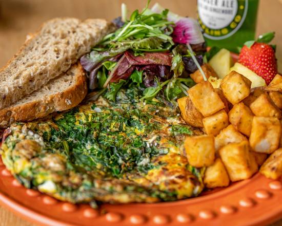 Spinach & Feta Omelette