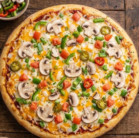 Hawker’s Flame (Veggie) Pizza