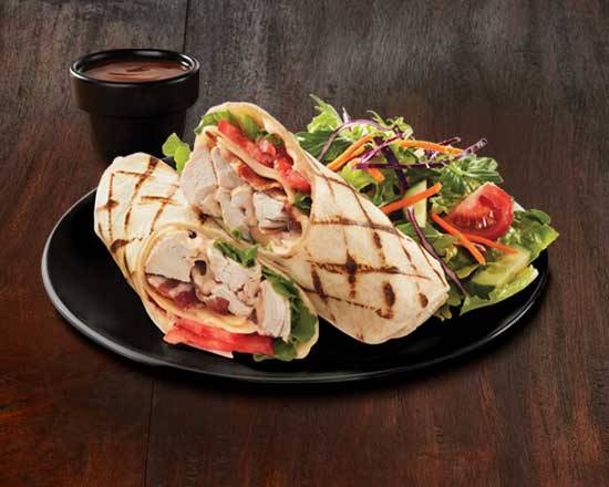 Rotisserie Chicken Club Wrap