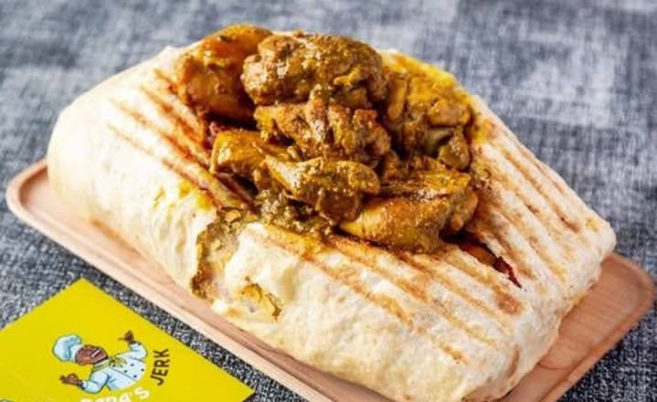 Curry Chicken Roti