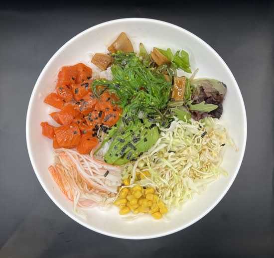 Sockeye Salmon Poke Bowl