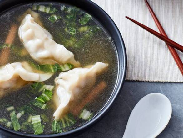 Gyoza soup