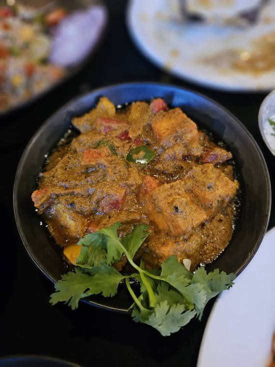 Paneer Butter Masala / cari Fromage avec Beurre / Fromage Beurre Masala