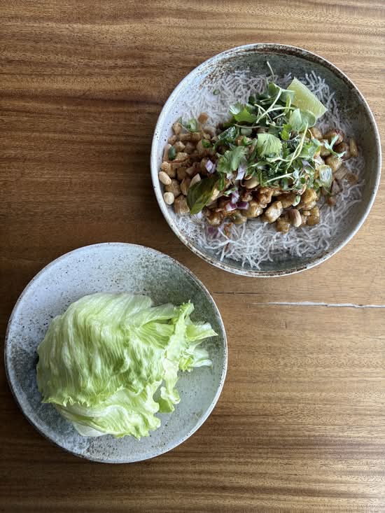 Tamarind Lettuce Wraps