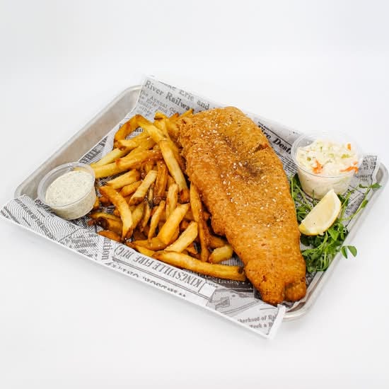 Beer Battered Pickerel