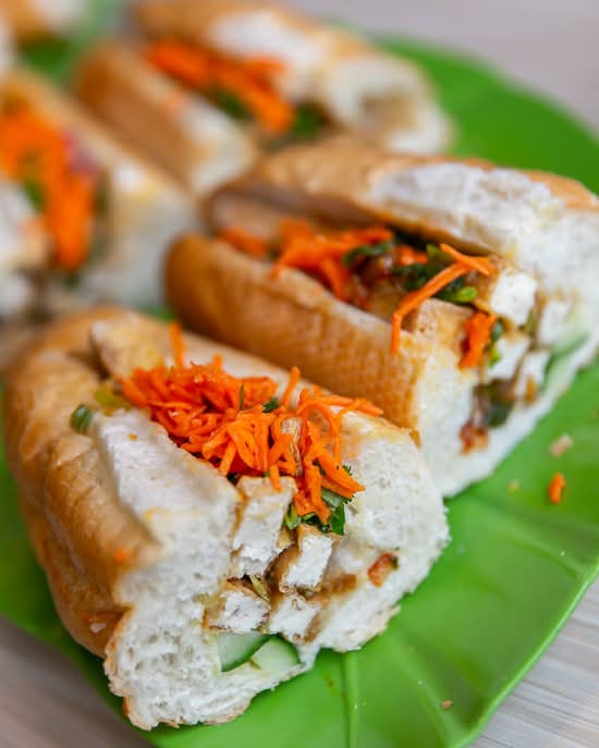 Crispy Tofu Banh Mi