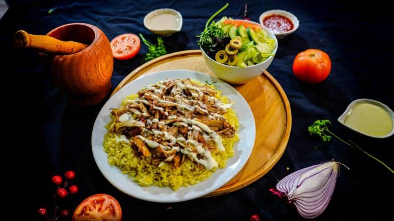 Chicken Shawarma Plate