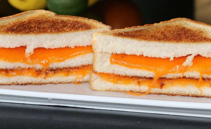 Triple Decker Grilled Cheese Sandwich