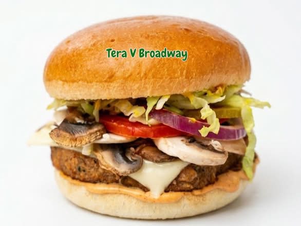 Mushroom Swiss Melt No Bull Burger
