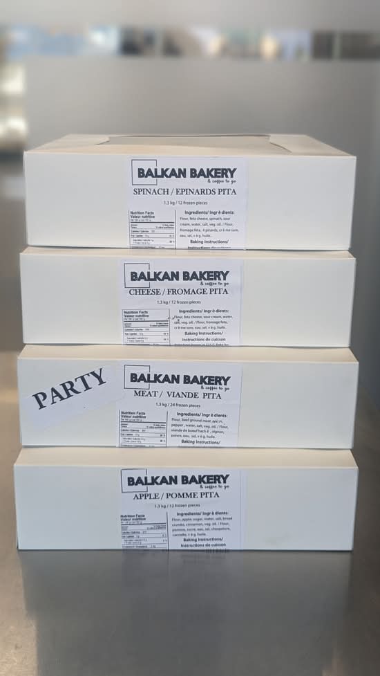Frozen pitas box (12 Unit)