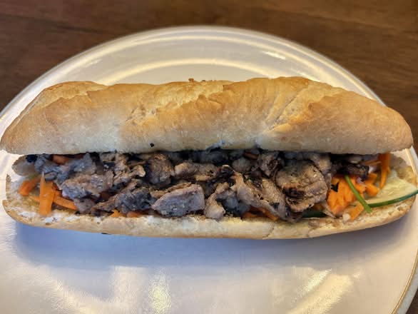 Five Spice BBQ Pork - Banh Mi
