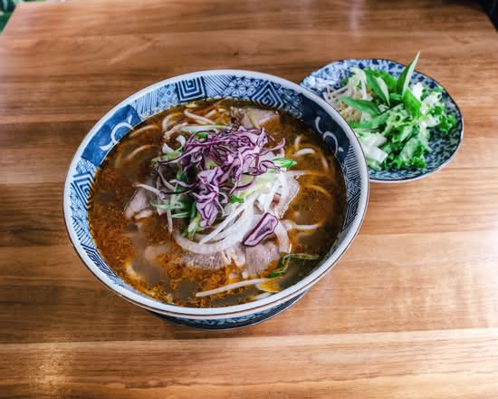 Bun Bo Hue - Spicy Lemongrass Beef Noodle Soup