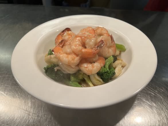 Prawns and Mixed Vegetables