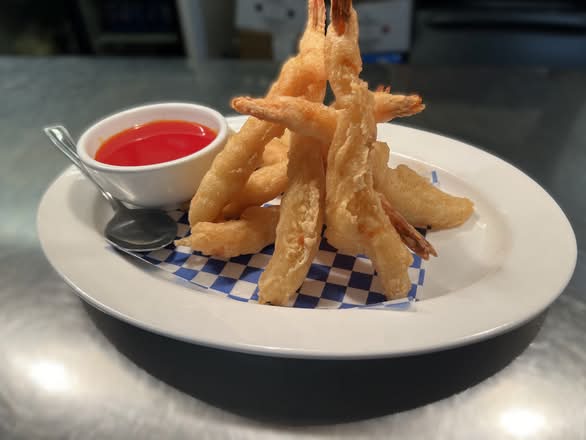 Deep Fried Prawns