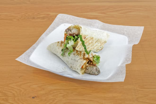 Kofta Kebab Wrap