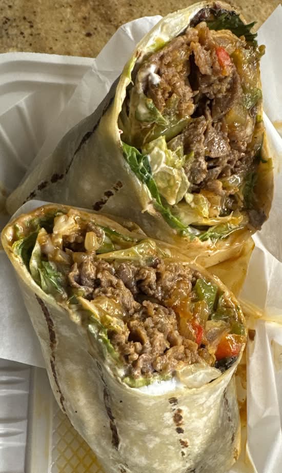 Steak Fajita Wrap