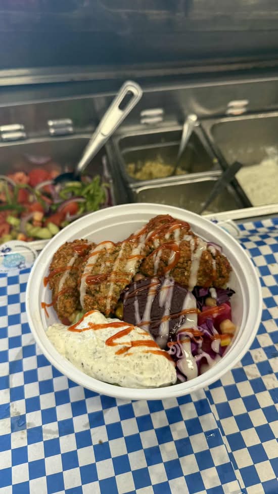 Greek Goddess Veggie Bowl