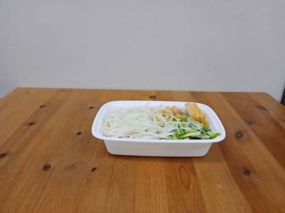 Frozen Vegan Pho/ Phở chay với đậu đông đá