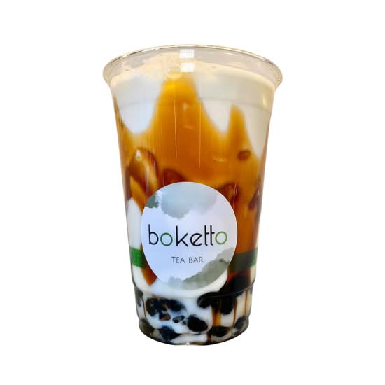 BROWN SUGAR MILK WITH PEARLS 20oz