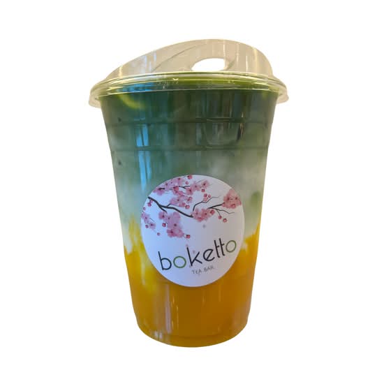 MANGO MATCHA LATTE 16OZ