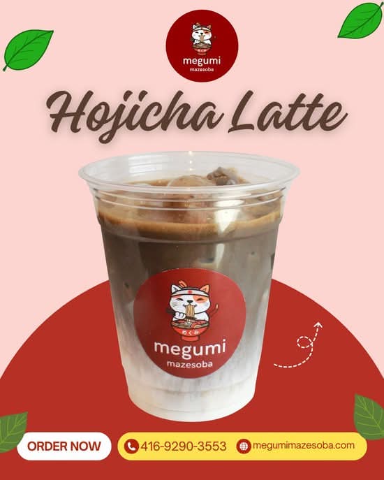 French Vanilla Hojicha Latte