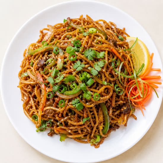 Indian Street Style Noodles