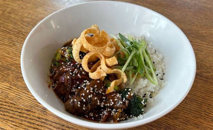 Korean Beef + Broccoli Bowl