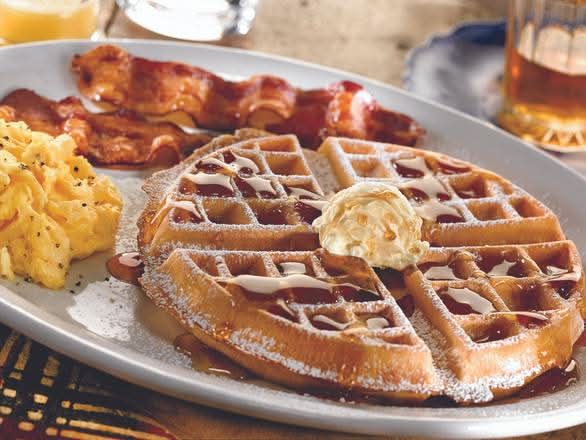 Scratch Made Belgian Waffle Platter