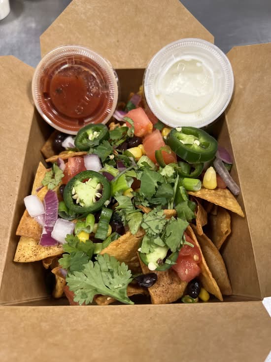 LOADED CHEESE NACHOS