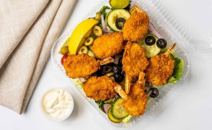 23. Jumbo Shrimp Salad With Bottled Water (500 mL)