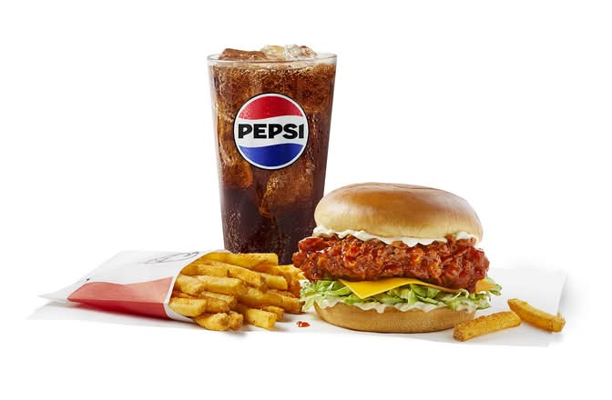 Zinger Drip Sandwich Combo