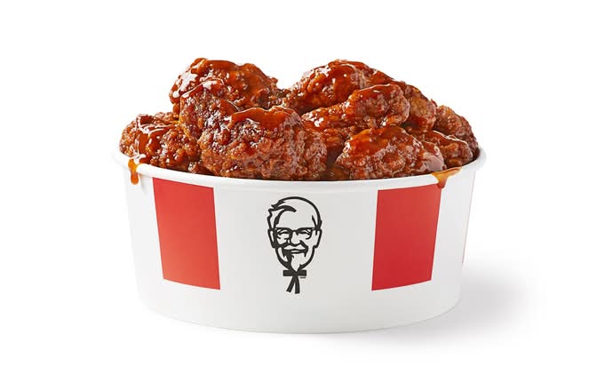 Zinger Drip Hot Wings Bucket