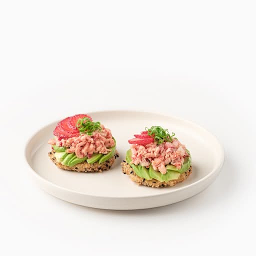 Sushi pizza homard / Lobster Sushi Pizza