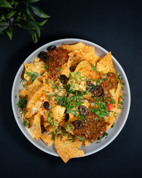 Loaded cheese Nachos