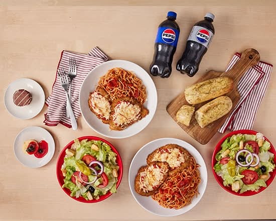 Mario's Chicken Parmigiana Dinner For Two