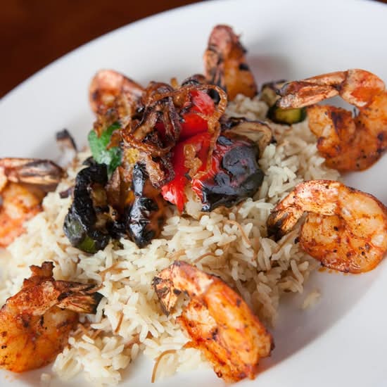 Grilled Shrimp Dinner