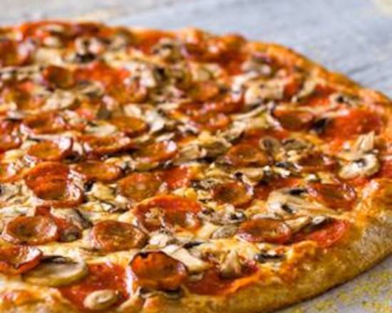 Whole Wheat Meat Pizza