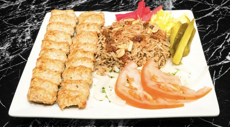 Chicken Kabob Plate