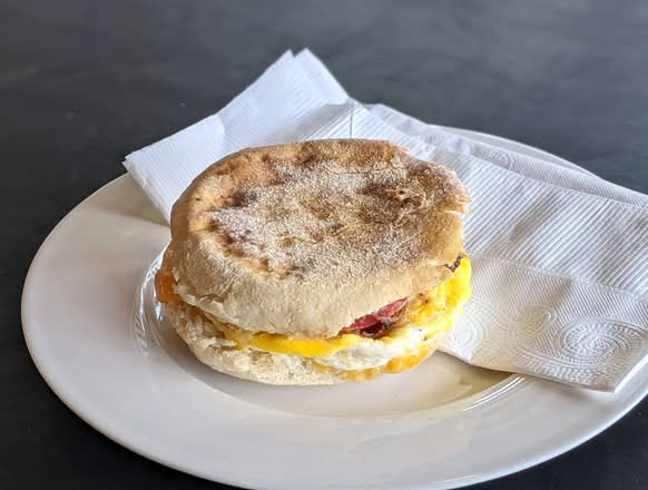 Java Breakfast Sandwich