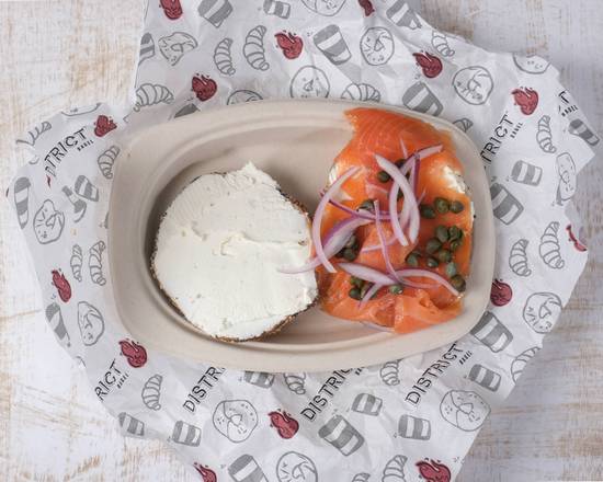 Cream Cheese and Lox Sandwich (Sandwich Au Fromage À La Crème Et Lox)