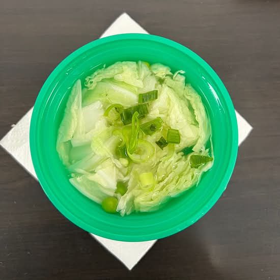 SOUPE LÉGUMES CHINOIS