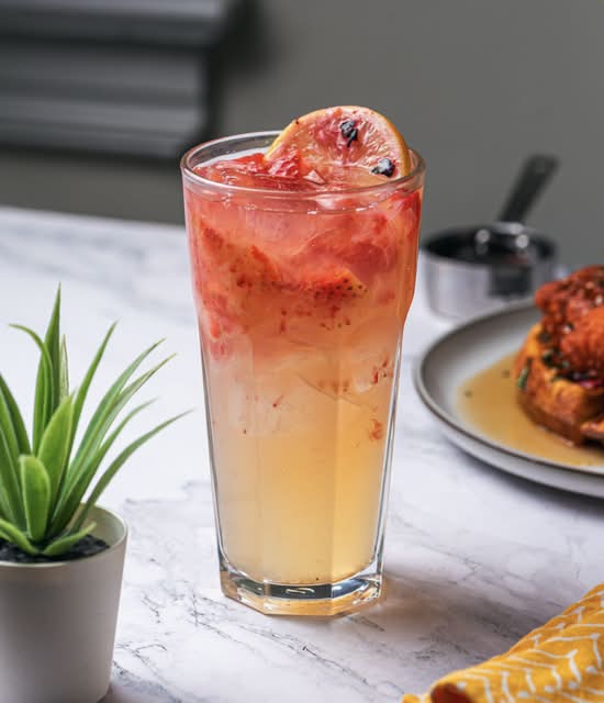 Mango Strawberry Lemonade