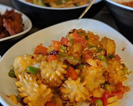 Spicy Pepper Calamari (Dry)