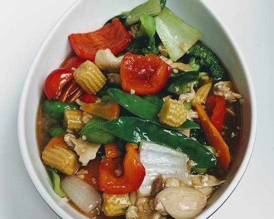 Chicken with Mix Vegetables