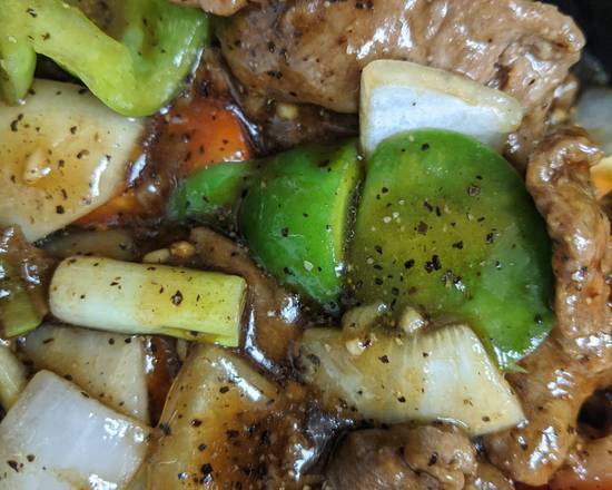 Beef in Black Pepper Sauce