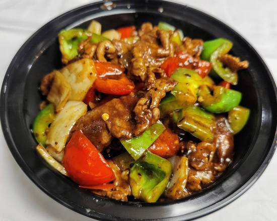 Beef in Black Bean Sauce