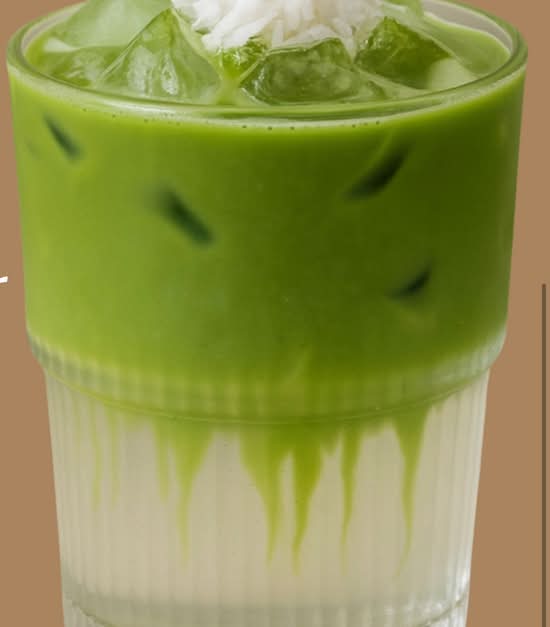 COCONUT MATCHA LATTE