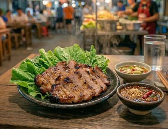 Grilled Pork (Moo Yang) (12 oz.)