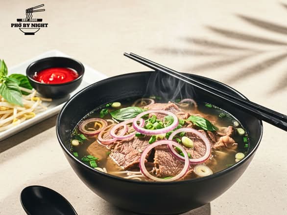 15. Well-done Beef Pho (Halal)