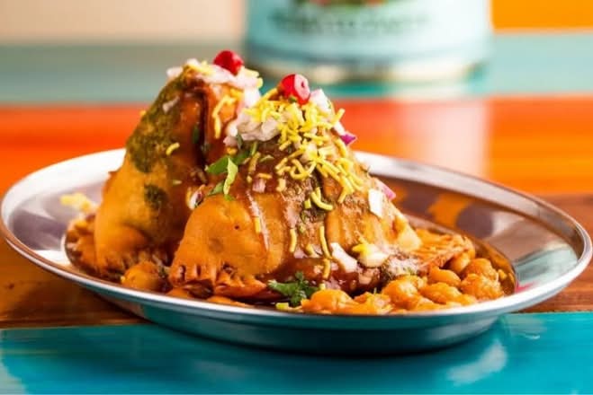 Samosa Chat